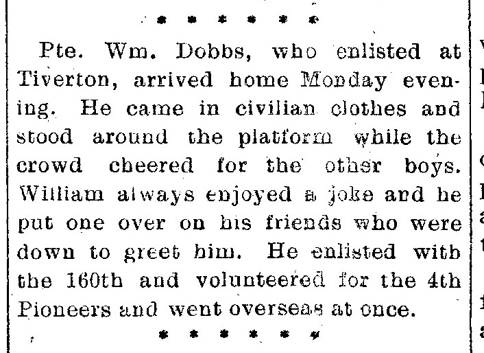 Kincardine Reporter, May 29, 1919